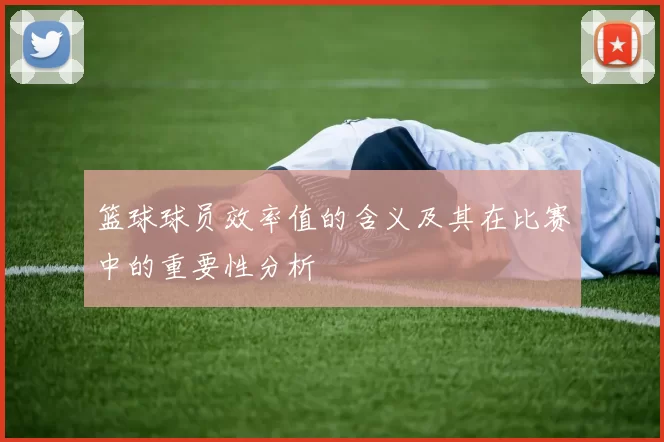 篮球球员效率值的含义及其在比赛中的重要性分析