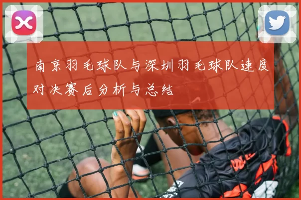 南京羽毛球队与深圳羽毛球队速度对决赛后分析与总结